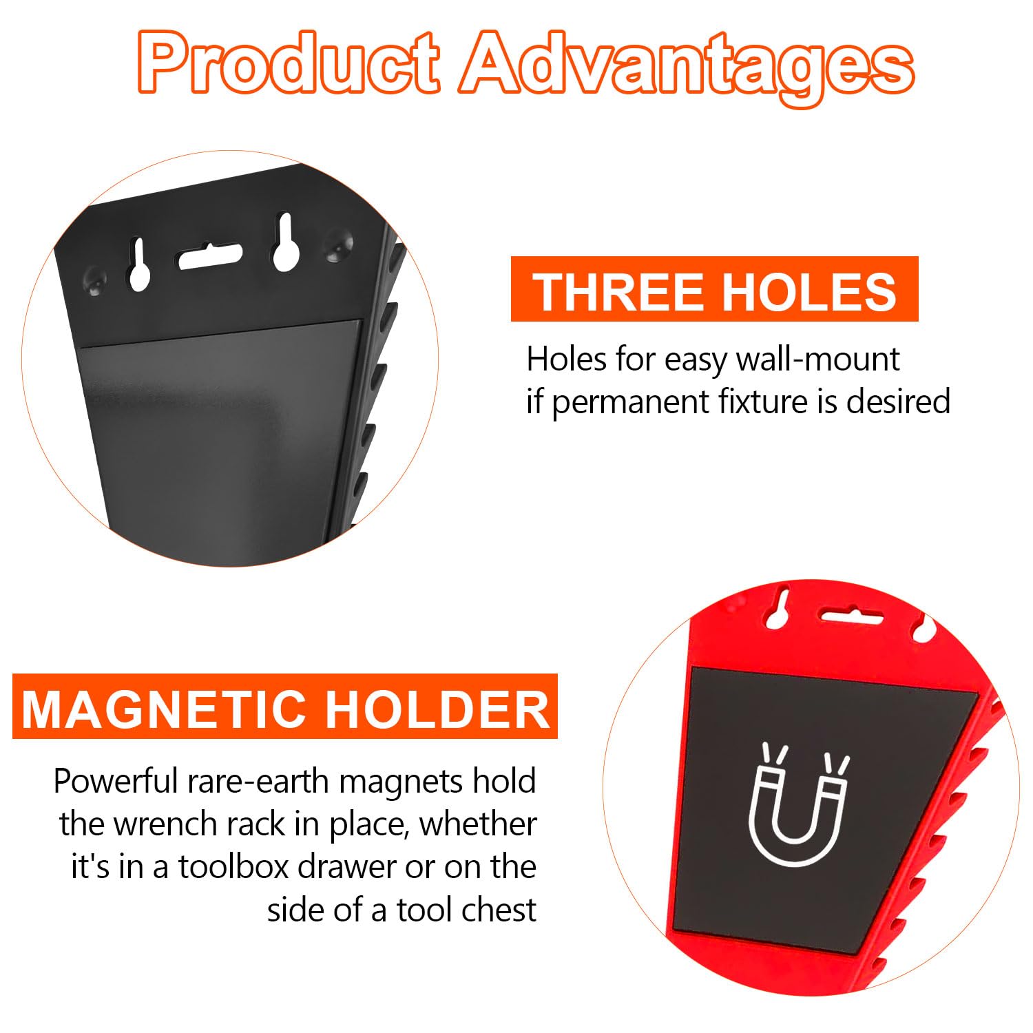 Organizer Magnetico Per Chiavi Inglesi - Porta Attrezzi Con Magnet, Per Cassetta Degli Attrezzi O Parete