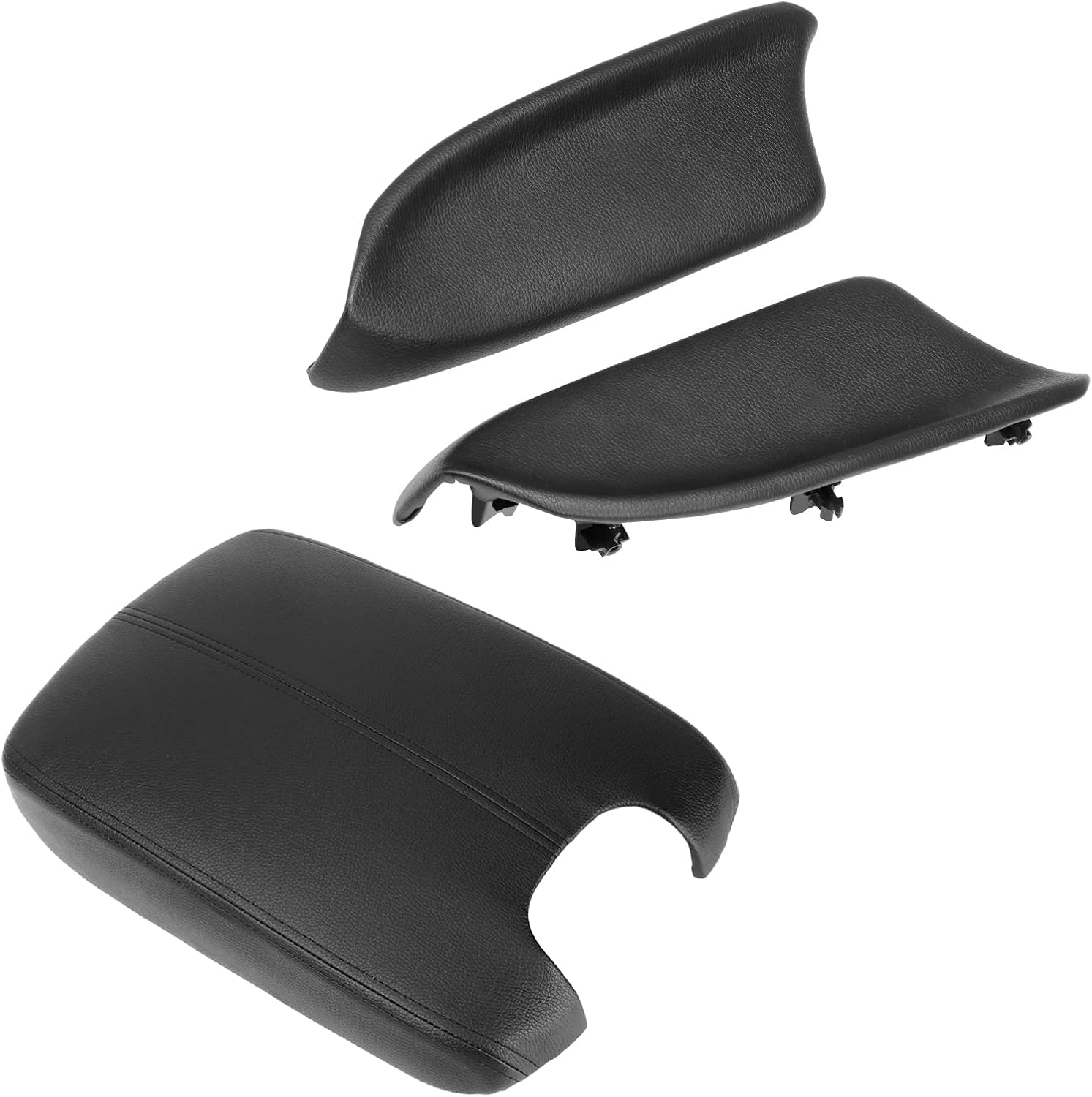 ISSYAUTO Center Console Cover & Front Door Panels Compatible with 2008-2012 Accord Armrest Cover Replacemet