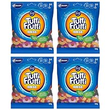 Fazer Tutti Frutti Rings Gummy 4 عبوات 180 جم