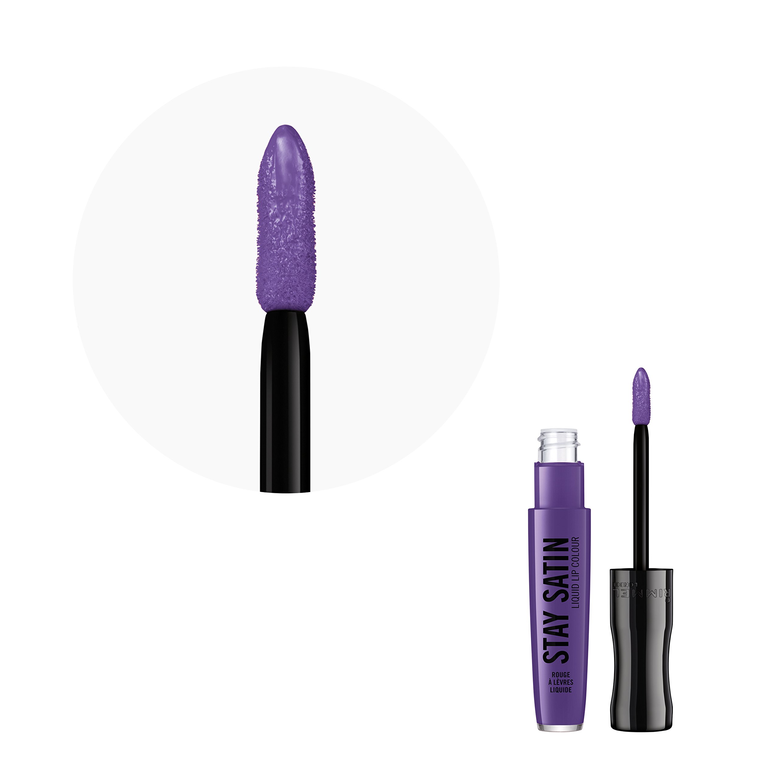 Rimmel London Stay Satin Liquid Lipstick, Atomic, 5.5 ml, 850 Atomic, 5.5 ml (Pack of 1) - Image 3