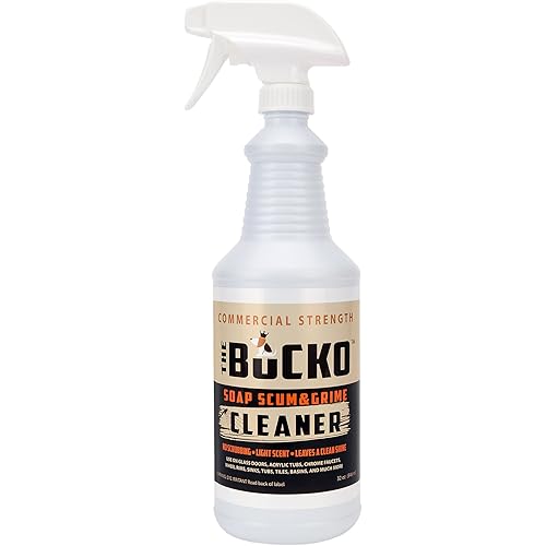 The Bucko Soap Scum and Grime Cleaner (32oz + Sprayer)