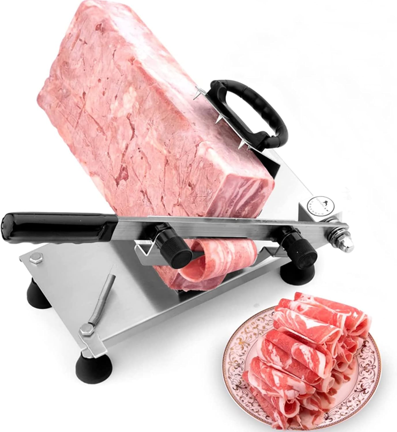 Meat Slicer Manual Meat Slicers, Stainless Steel Meat