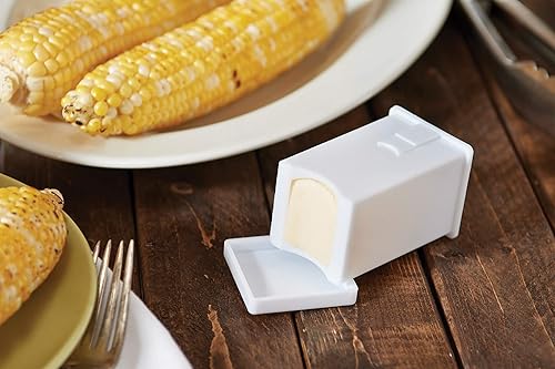 Miniatura 4 de Fox Run Esparcidor de mantequilla con cubierta incorporada, plástico