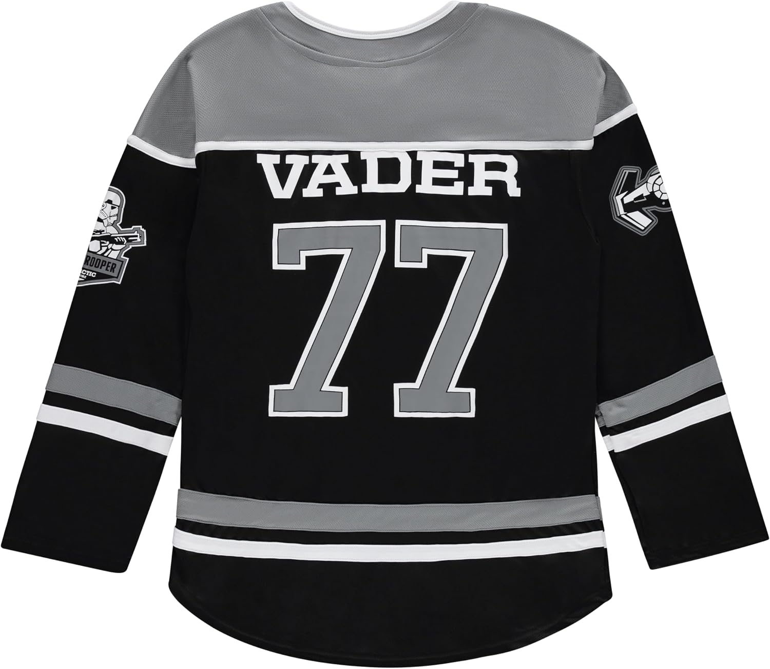 STAR WARS Men's Hockey Jersey - Mens Classic Darth Vader Hockey Jersey Classic Fashion Shirt