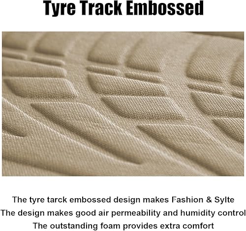 Miniatura 2 de BESULEN Fundas de asiento delantero de automóvil, paquete de 2 protectores de asiento automotriz de mariposa, accesorios para el interior del