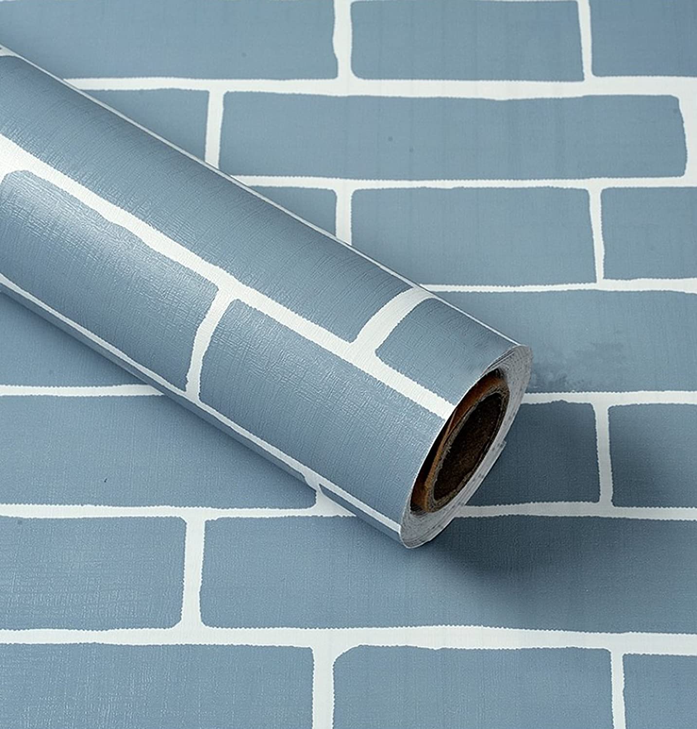 FOKRIM Blue Bricks (45x500cm) Wallpaper for Walls self Adhesive Wallpaper Vinyl Peel and Stick Wallpaper for Walls Living Room,Bedroom,Kitchen (B0BLN8Q51R) Amazon Price History, Amazon Price Tracker