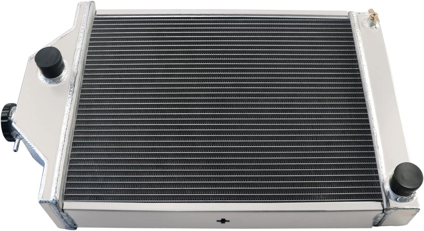 194701M91 506244M91 Aluminum Radiator Compatible For Tractor Massey Ferguson Models 175 165 3165 31 30 180