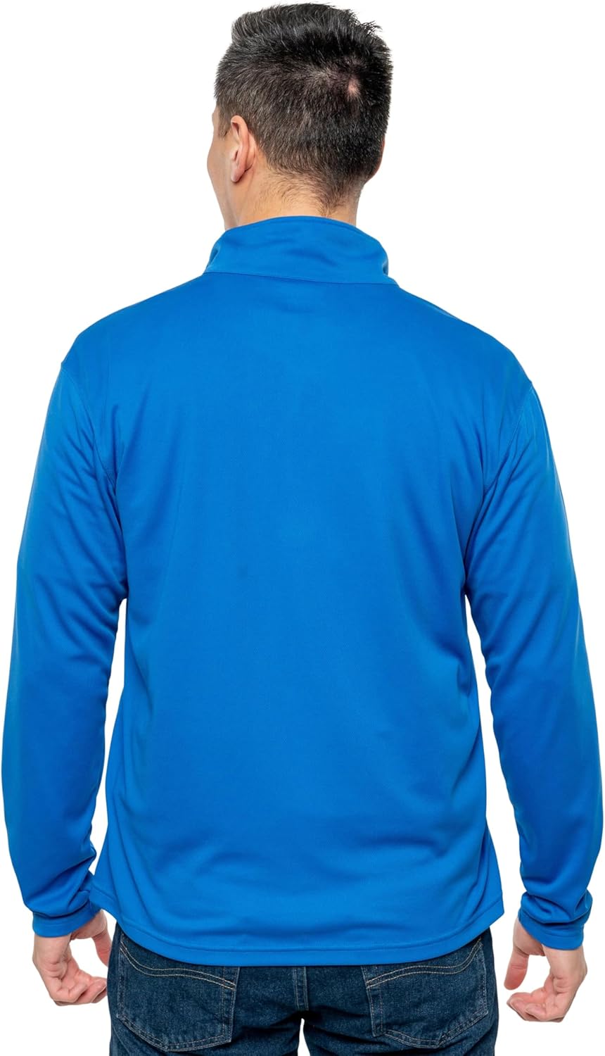 Men's Quarter Zip, with Built-in Insect Repellent