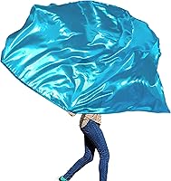 Vista 9 de Wuchieal 1 bandera de alabanza de ángel de adoración semicírculo de 74 pulgadas, bandera de semicírculo metálica de alabanza con varilla escalable