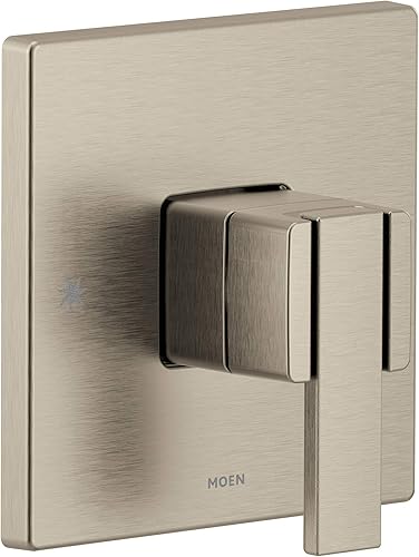 Moen UTS3711BN 90 Degree M-CORE 3-Series 1-Handle Trim Kit, Valve Required, Brushed Nickel