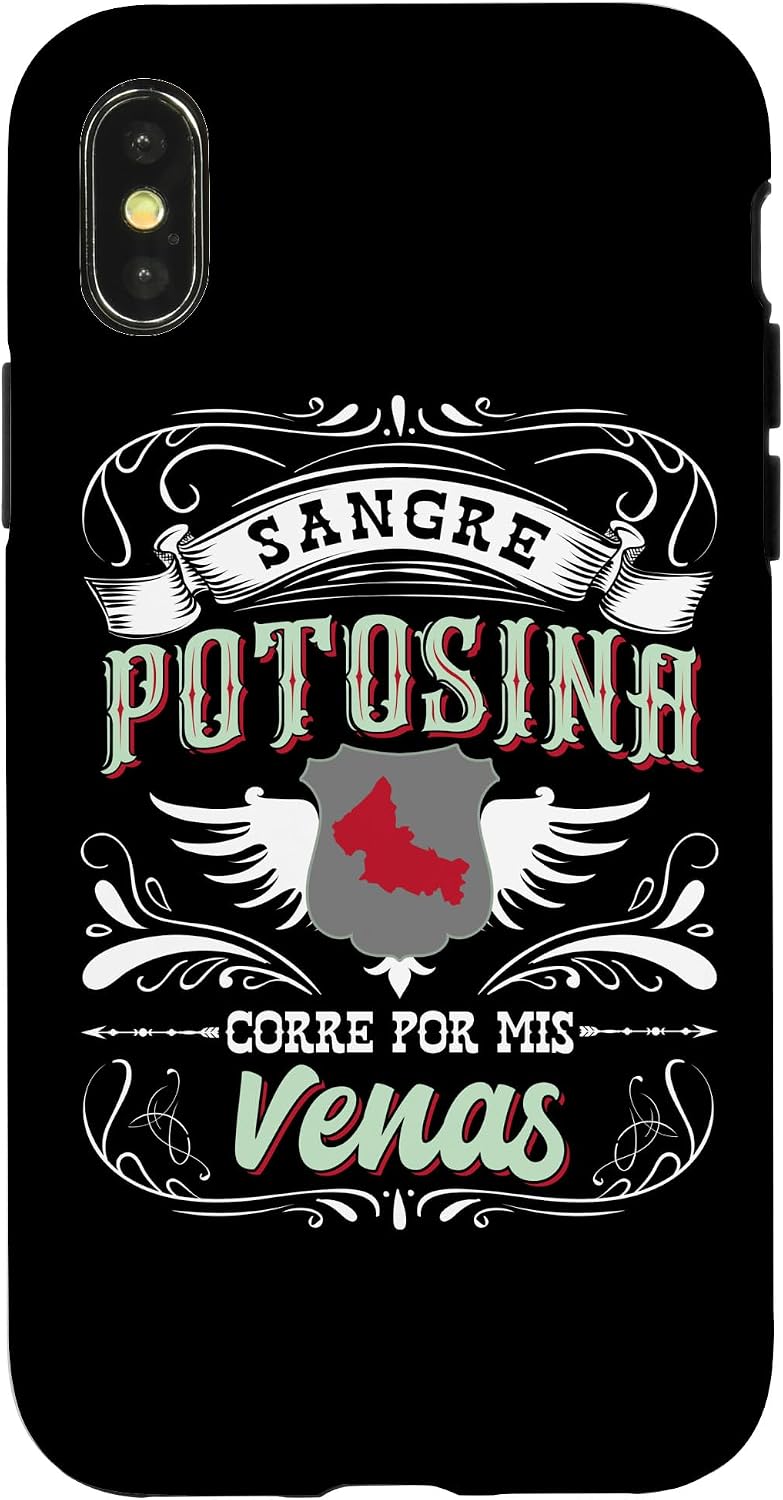 Camisa San Luis Potosi Sangre Potosina Corre Por Mis Venas Case for iPhone 14