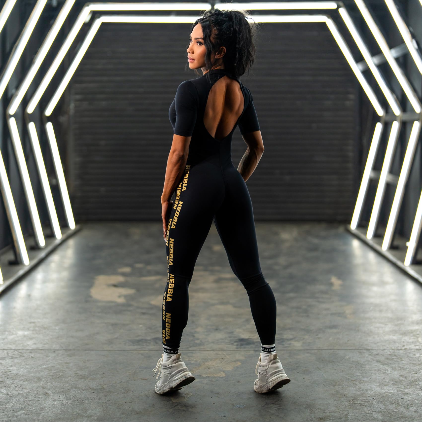 Nebbia Damen Sport Jumpsuit INTENSE Focus