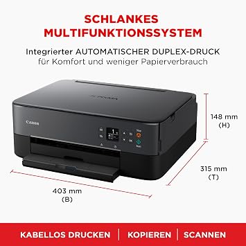 Canon PIXMA TS5350i Wireless All-in-One Inkjet Printer Scanner Copier