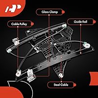 Vista 5 de A-Premium Elevalunas eléctrico con panel sin motor de repuesto para Ford Expedition Lincoln Navigator 2007-2017 lado del conductor delantero