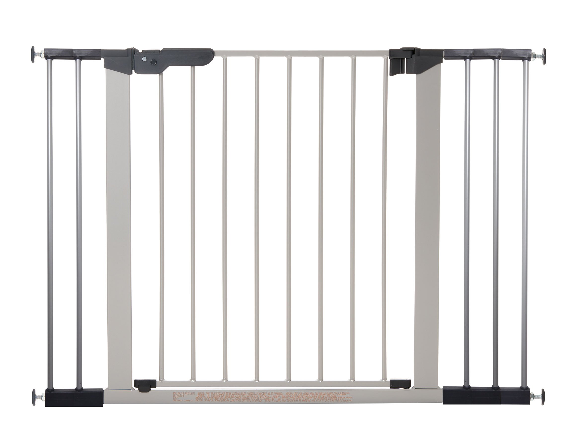 BabyDan Protector de escalera Premier de 99-106,3 cm, extra ancho, para bebés, metal negro, fabricado en Dinamarca (protector para perros) — view 17