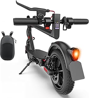E Scooter mit Straßenzulassung Max 30 km Reichweite,8.5 Zoll Elektroroller mit Wabenreifen Duales Bremssystem 20km/h,Elektro Scooter bis 120kg für Herren Damen