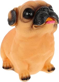 BESPORTBLE Boys and Girls Piggy Bank Dog Bank Cute Design for Home Office Decor Encourages Saving Great for Boy Girl Zodiac Dog Luck Figurine