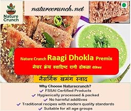Instant Ragi/Nachni Dhokla Premix | Easy to Prepare Soft & Spongy Dhokla | Traditional Taste | Ready-to-Cook Mix