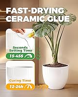 Vista 4 de Super Pegamento en Gel con Control de Precisión, 5ML【Doble Interbloqueo Molecular】 Pegamento Super Fuerte de CA Transparente para Plástico