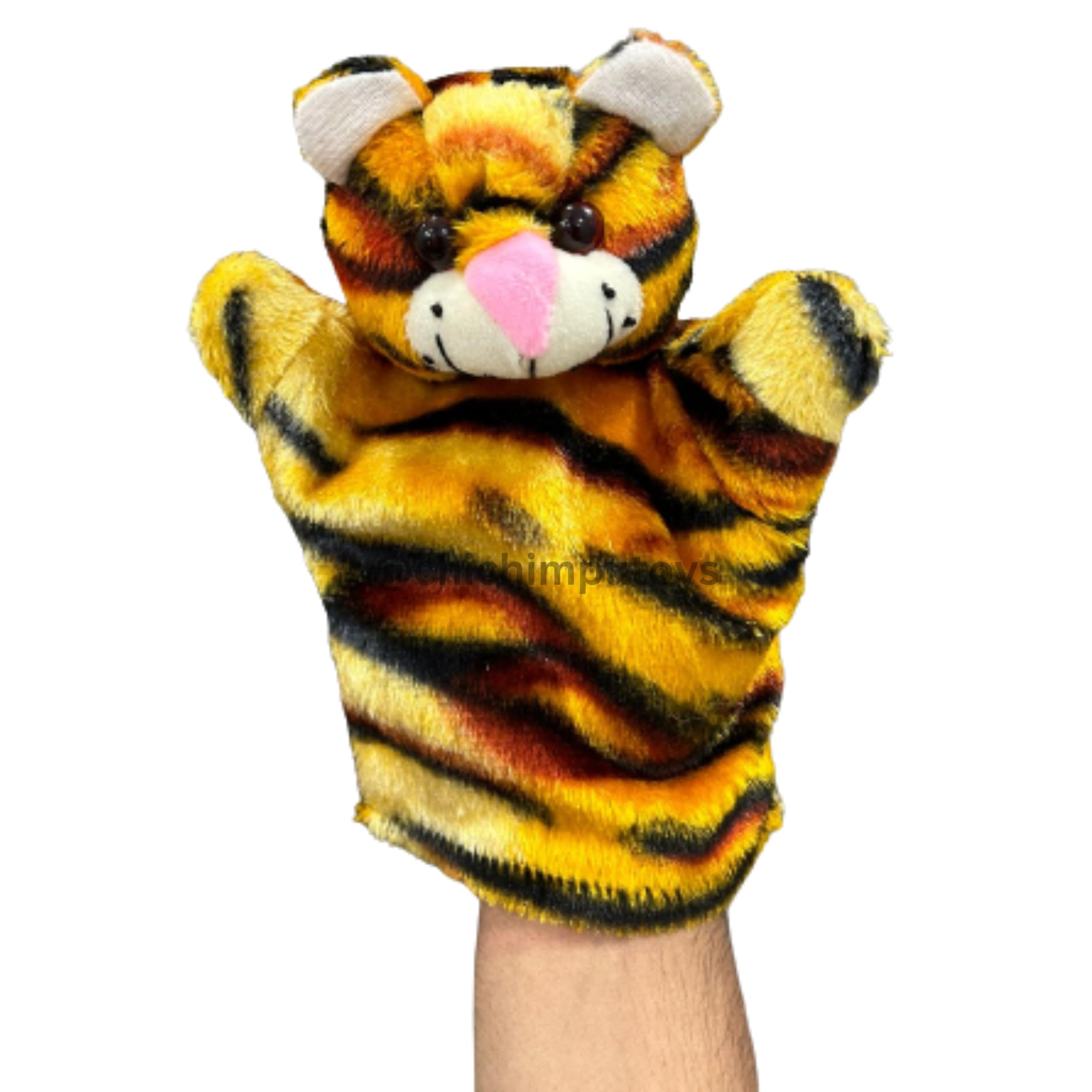 Chi-Chimpu Toys Tiger Hand Puppet | Animal Hand Puppets | Puppet Toys | Storytelling Puppets for Kids | Animal & Bird Hand Puppets Hand Puppets for Kids | Educational Puppets | Masks for Kids (B0BFQX288C) Amazon Price History, Amazon Price Tracker