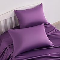 Vista 6 de NTBAY - Fundas de almohada de satén de seda con cremallera para niños pequeños - 2 unidades con cremallera oculta de 13x18 - Fundas de almohada