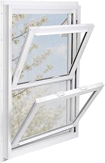 NOTASA white vinyl double-hung window