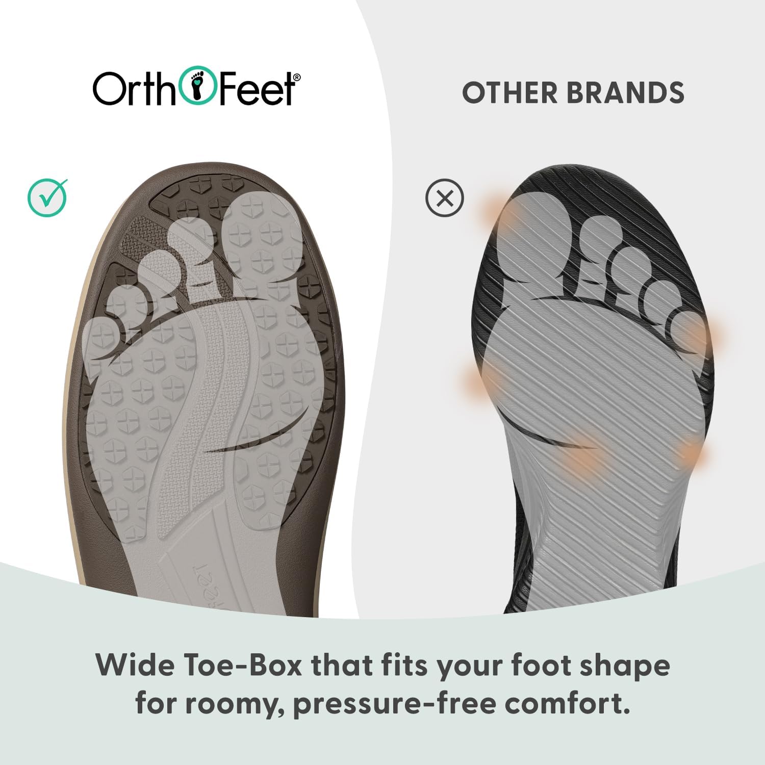 Orthofeet Women's Orthopedic Leather Irma Clog - Image 6