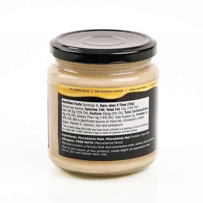 Manteca de Nueces de Macadamia Crunchy Gourmet The Dodo miniatura 3