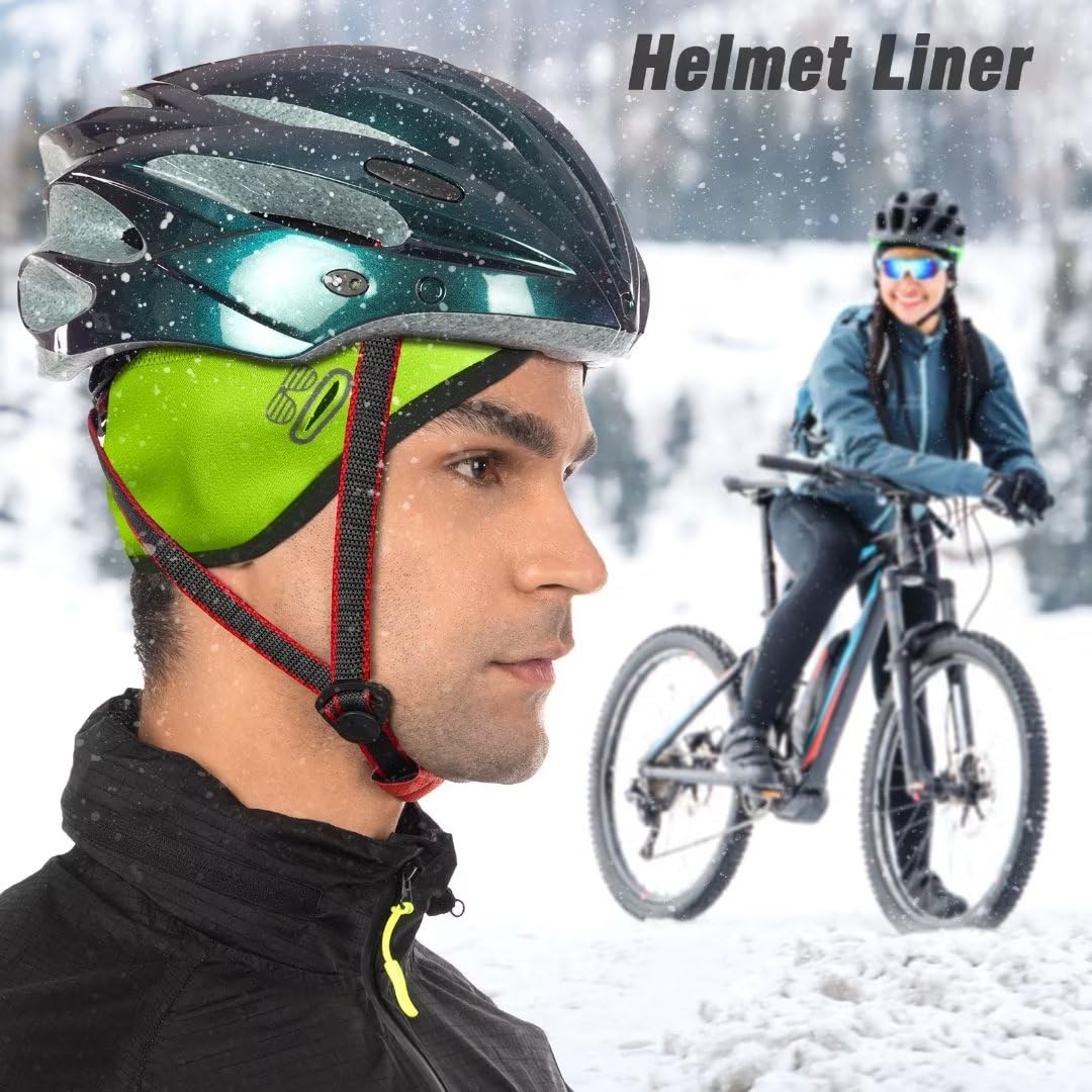 ROTTO Berretto Sottocasco Bici Sci Moto Ciclismo Invernali Termico in Pile sotto Il Casco da Uomo Donna