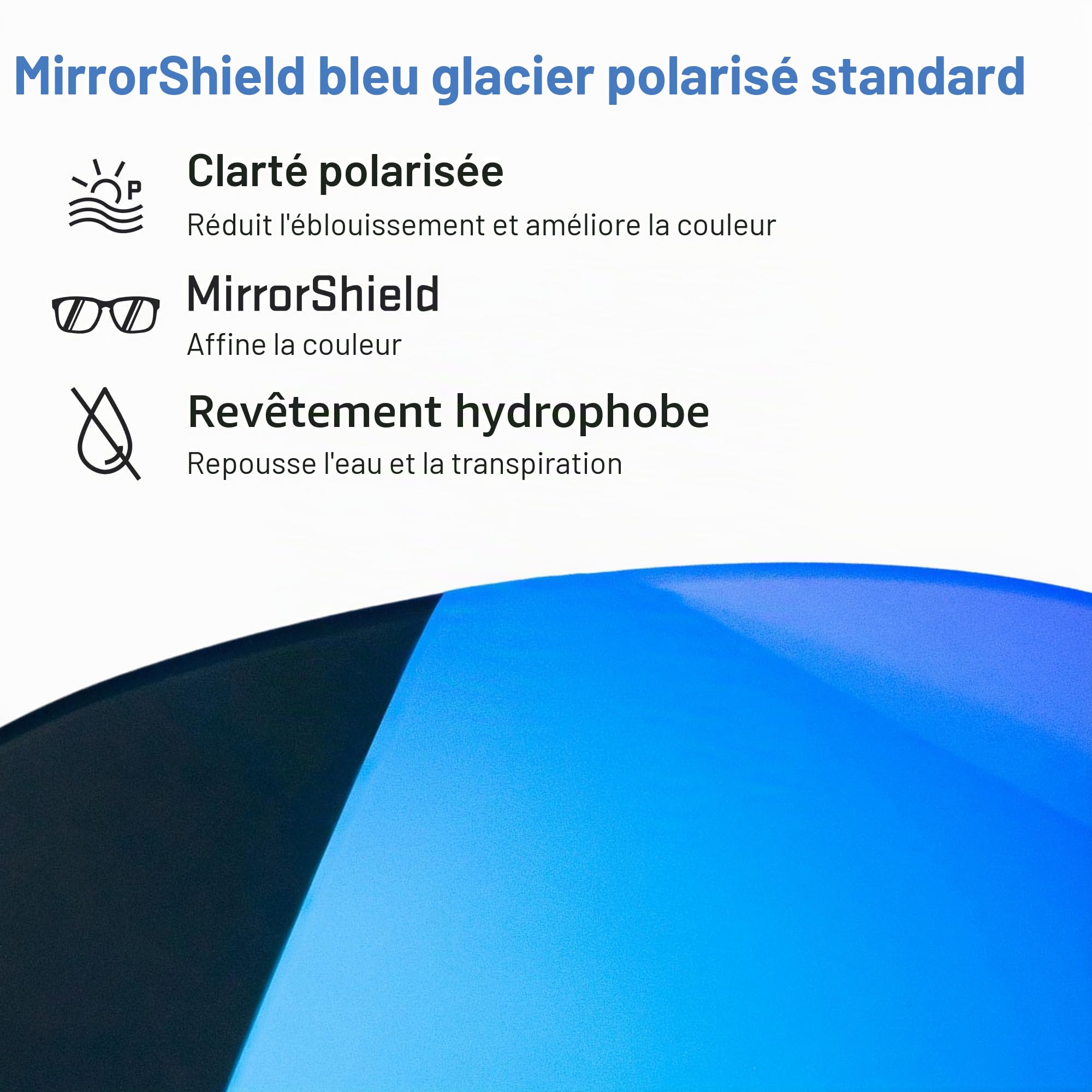 Revant Verres de remplacement compatibles avec les lunettes de soleil Oakley Holbrook