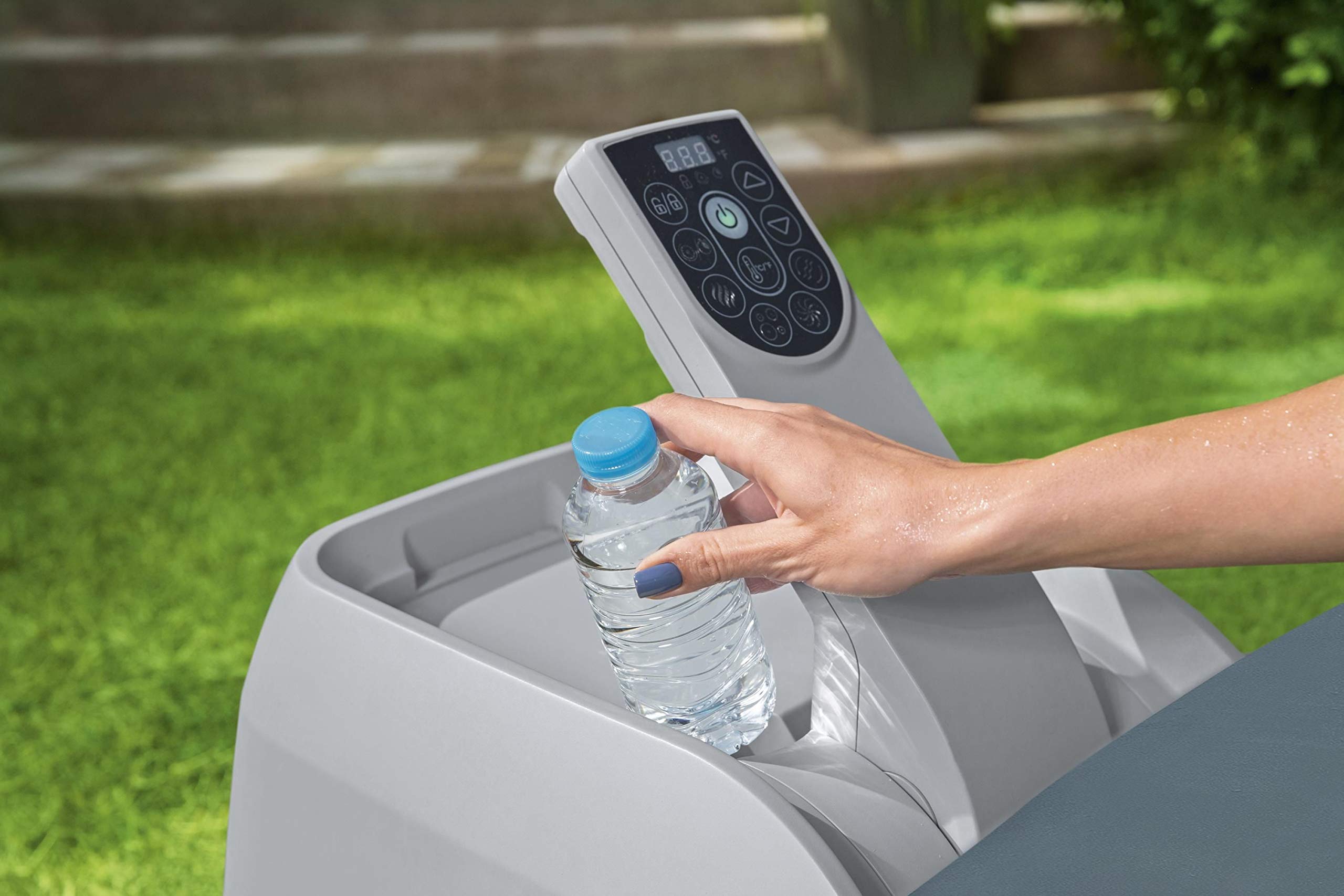 Bestway 60031 Minipiscina idromassaggio gonfiabile Hawaii Lay-Z-Spa HydroJet Pro