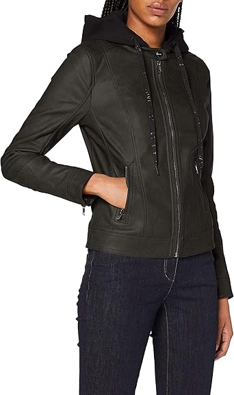 high quality faux leather jacket