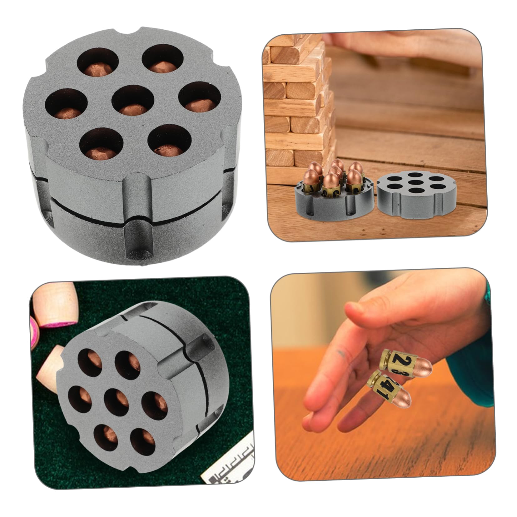 1set Dadi Resina Con Base Per Giochi Da Tavolo Dadi Portatili Con Numeri Grandi Per Divertimento e Intrattenimento Festa Accessori Per Giochi Da Tavolo e Party