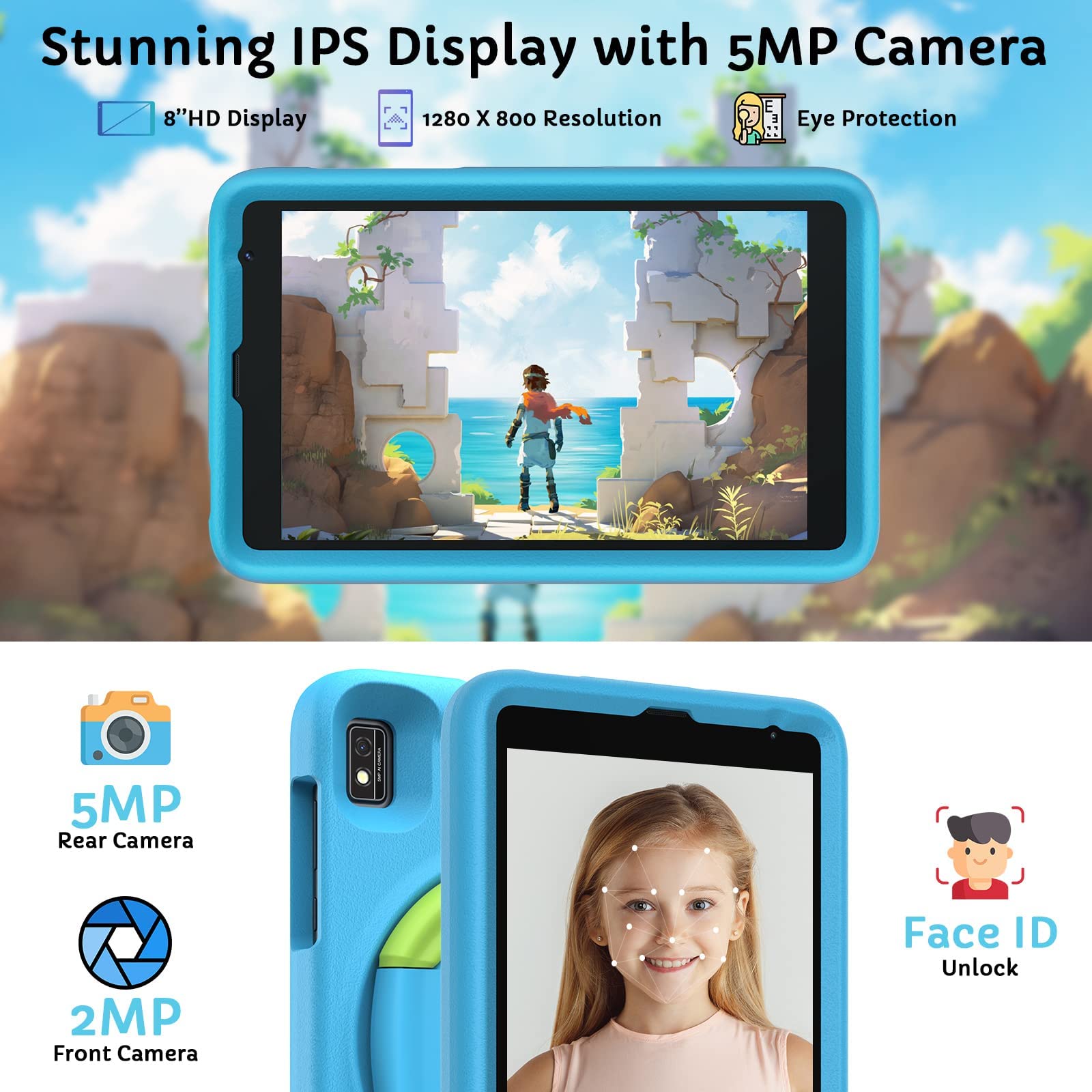 1品限り❤️Blackview Tab 6 Kids タブレット 8インチ 8コア Blackview Tab 6キッズチルドレンタブレット – Blackview