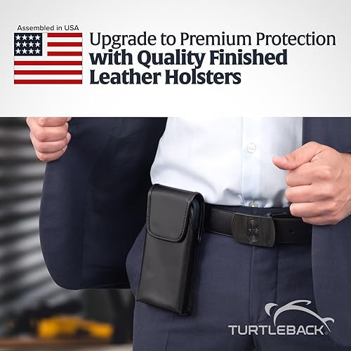 Miniatura 6 de Turtleback Clip para cinturón diseñado para iPhone 14 Pro Max, 14 Plus, 12 y 13 Pro Max se adapta con OB Defender o fundas voluminosas, funda