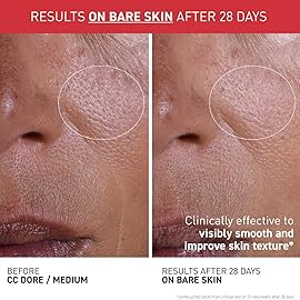 Erborian Color Correcting CC Cream with Centella Asiatica, Tan (Dore) - Light Multi-Purpose Facial Concealer with Illuminating Finish Soothes & Hydrates - SPF Korean Skincare Skin Perfector - 1.5 Oz