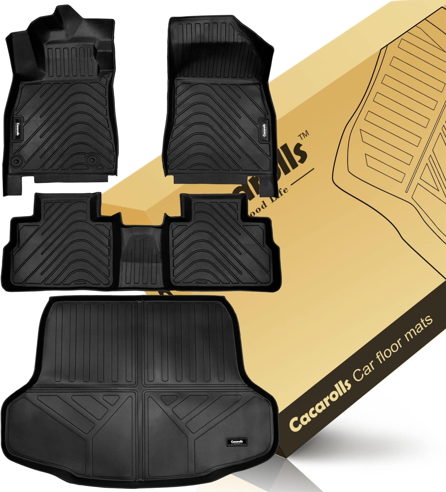 Floor Mats & Trunk Mat Set Compatible for BMW X5 20192024