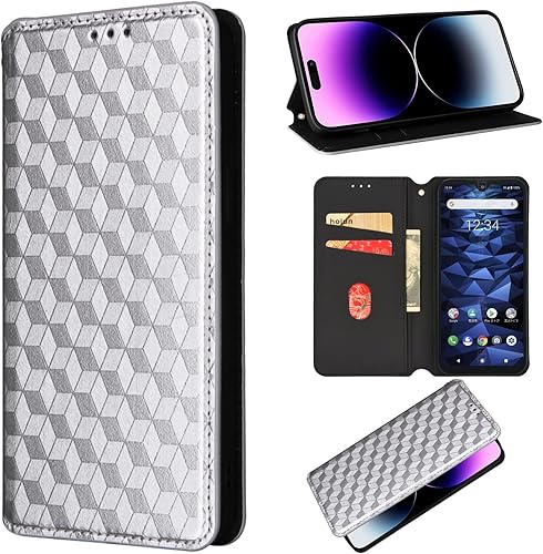 Funda compatible con Honor X7, compatible con Honor Play 30 PlusPlay 30+ CMA-LX2 CMA-AN00 de piel sintética con soporte para tarjetas, cierre