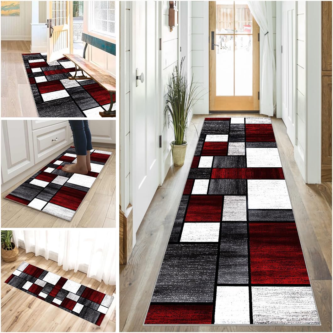 Tapis de couloir antidérapant fini les glissades tapis cuisine lavable