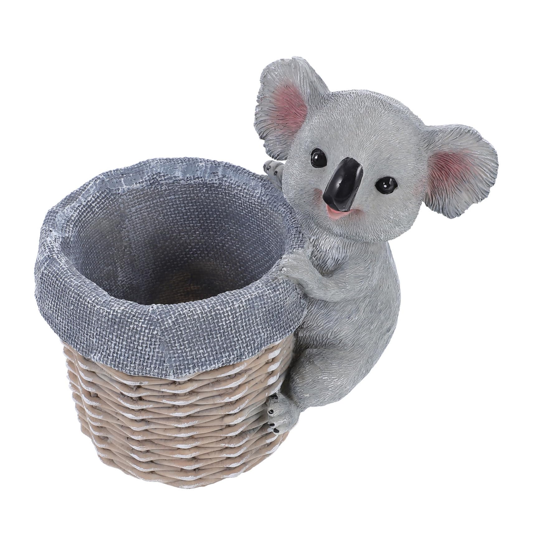 Porte-stylo 3d en résine koala NUOBESTY pour décoration de bureau