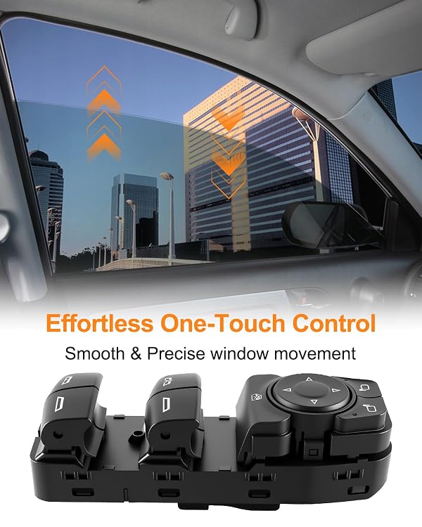 Master Power Window Switch Fit for Select Buick Chevrolet GMC 2016-2025 Models, Front Driver Side Door Window Control Switch Replace 84699725 23308155 84139693 84513464 by QAGGUM - Used condition - Image 4