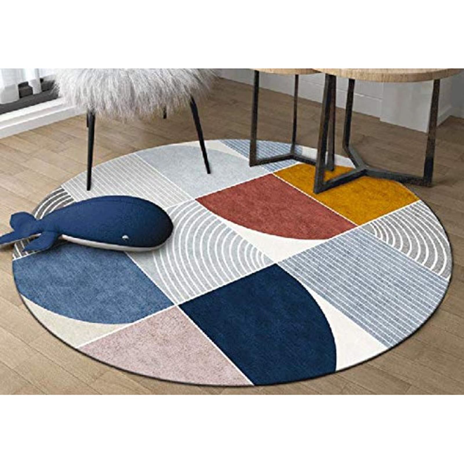 Tapis de sol antidérapant rond DKSNAJ pour éviter les glissades dans la cuisine