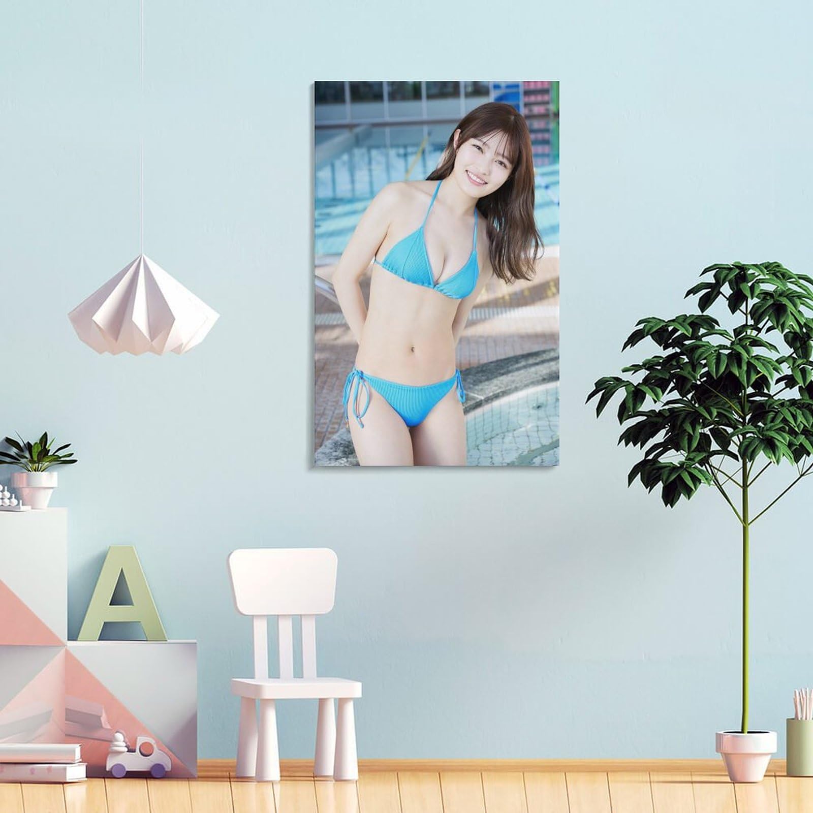 (※レア)サイサイ生写真一枚300~ Amazon.co.jp: 井上咲楽ポスターアートパネルセクシー清純写真水着