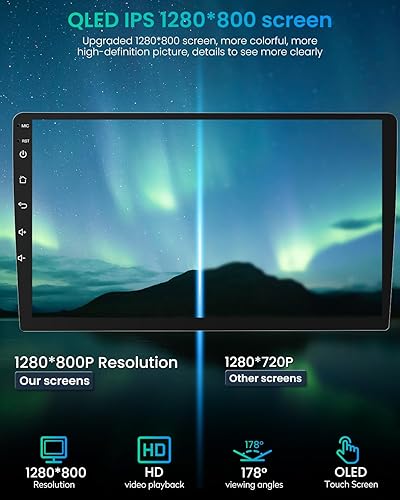 Miniatura 6 de Radio estéreo para automóvil 2+32G Android 11 para Toyota RAV4 2013-2018, 10.2 "IPS pantalla táctil radio de coche con inalámbrico y cable CarPlay