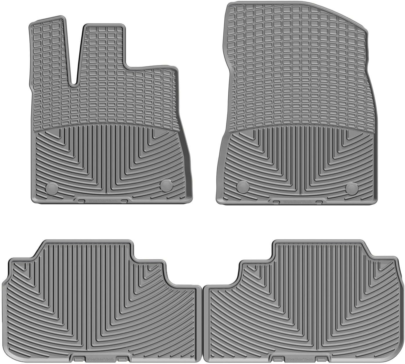 WeatherTech All-Weather Floor Mats for Lexus RX, RX Hybrid - 1st & 2nd Row (W421CO-W422CO), Cocoa