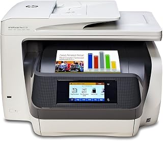 HP Officejet Pro 8730 D9L20A Wireless All-In-One Color Printer with Duplex Printing (Renewed)