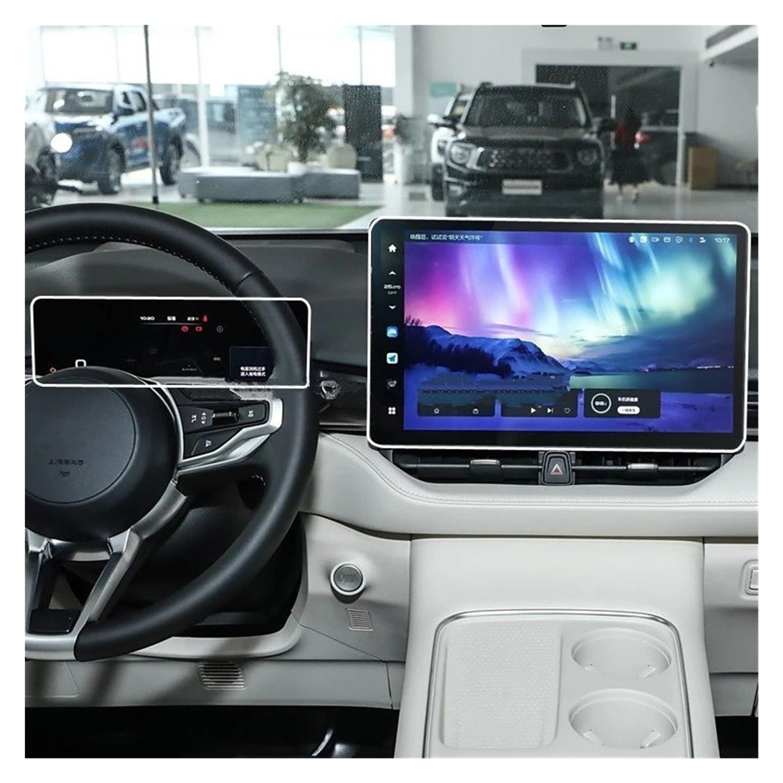 Generico Pellicola Protettiva Touchscreen Per Haval H6 2025 2026 Pellicola Di Vetro Temperato Navigazione GPS Auto Protezione Dello Schermo Display Del Cruscotto Adesivo Accessorio
