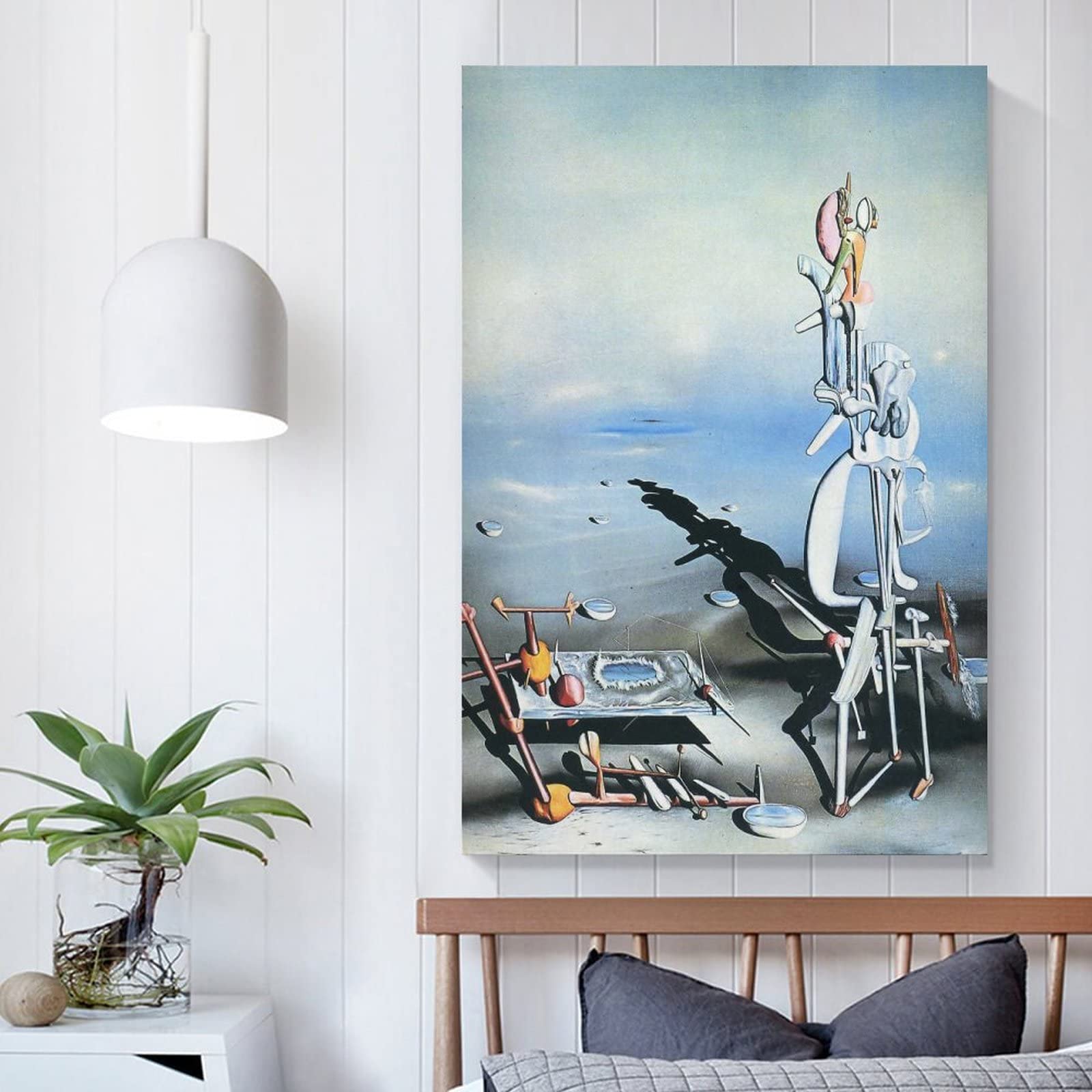 イヴ・タンギー、不在の淑女、希少画集画、新品額装付 イヴ・タンギー、不在の淑女、希少画集画、新品額装付 Yahoo