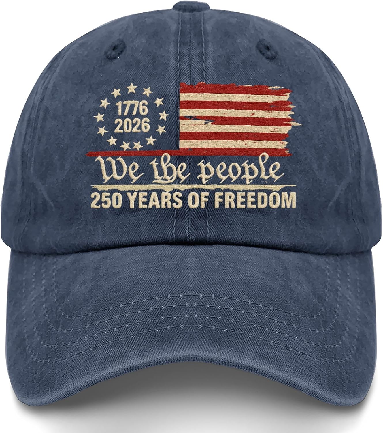 U.S. 250th Anniversary 250 Years Freedoms 1776-2026 Baseball Hats Funny