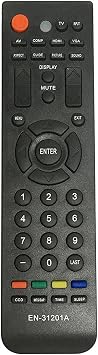 EN-31201A Replacement Remote Control Fit for Hisense TV F24V77C F24V86C F39V77C F40V87C F42K26 F42V77C F46K20E F46V86C H32K26E H32V77C EN-31607A EN31607A EN-31206A EN31201EM ELCHS261